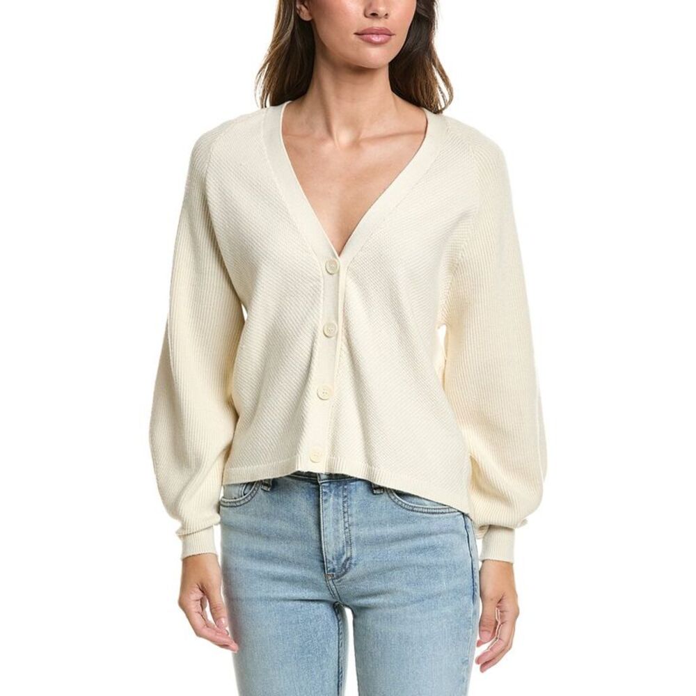 Ichi Womens Boston Cardigan, White